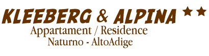 Appartamento turistico Naturno Alto Adige