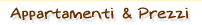 Appartamenti - Prezzi